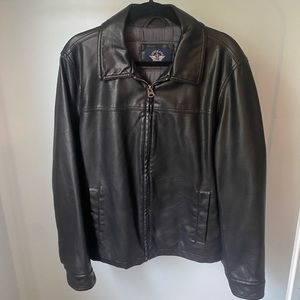 Dockers Faux Leather/ Vegan jacket size small